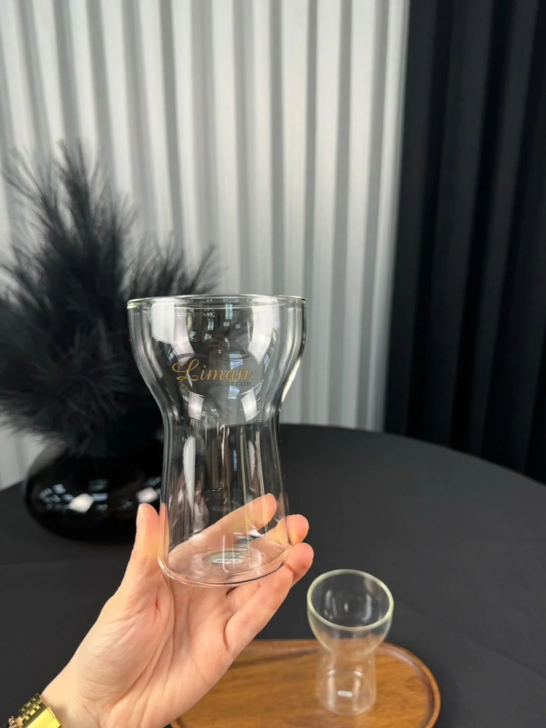 2 delige Borosilikatglas 400 ml - Image 3