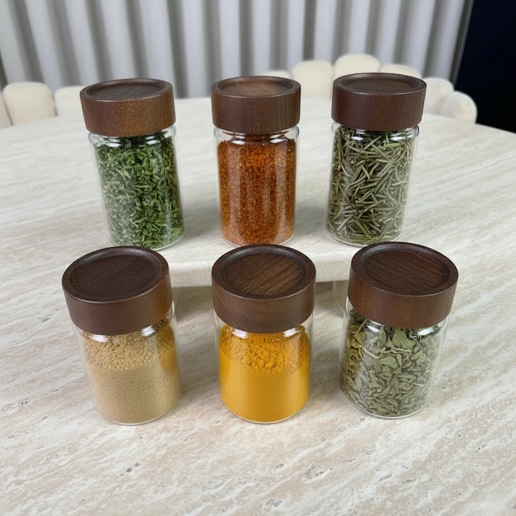 Acacia Kruidenpot | 6 delig | 200 ml