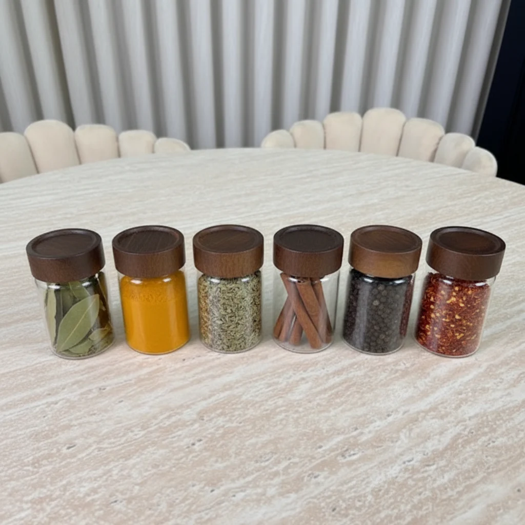 Acacia Kruidenpot | 6 delig | 250 ml