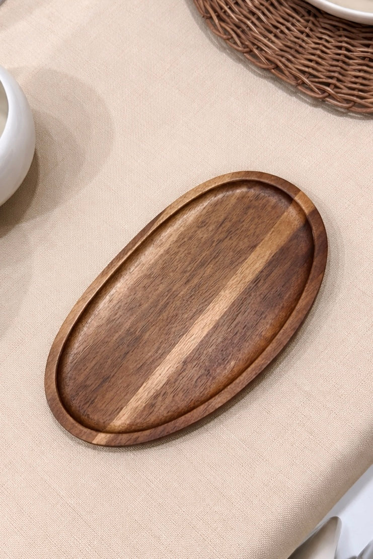 ACACIA ORGANISCHE BORD 18 X 11 X 1.5 CM - Image 2