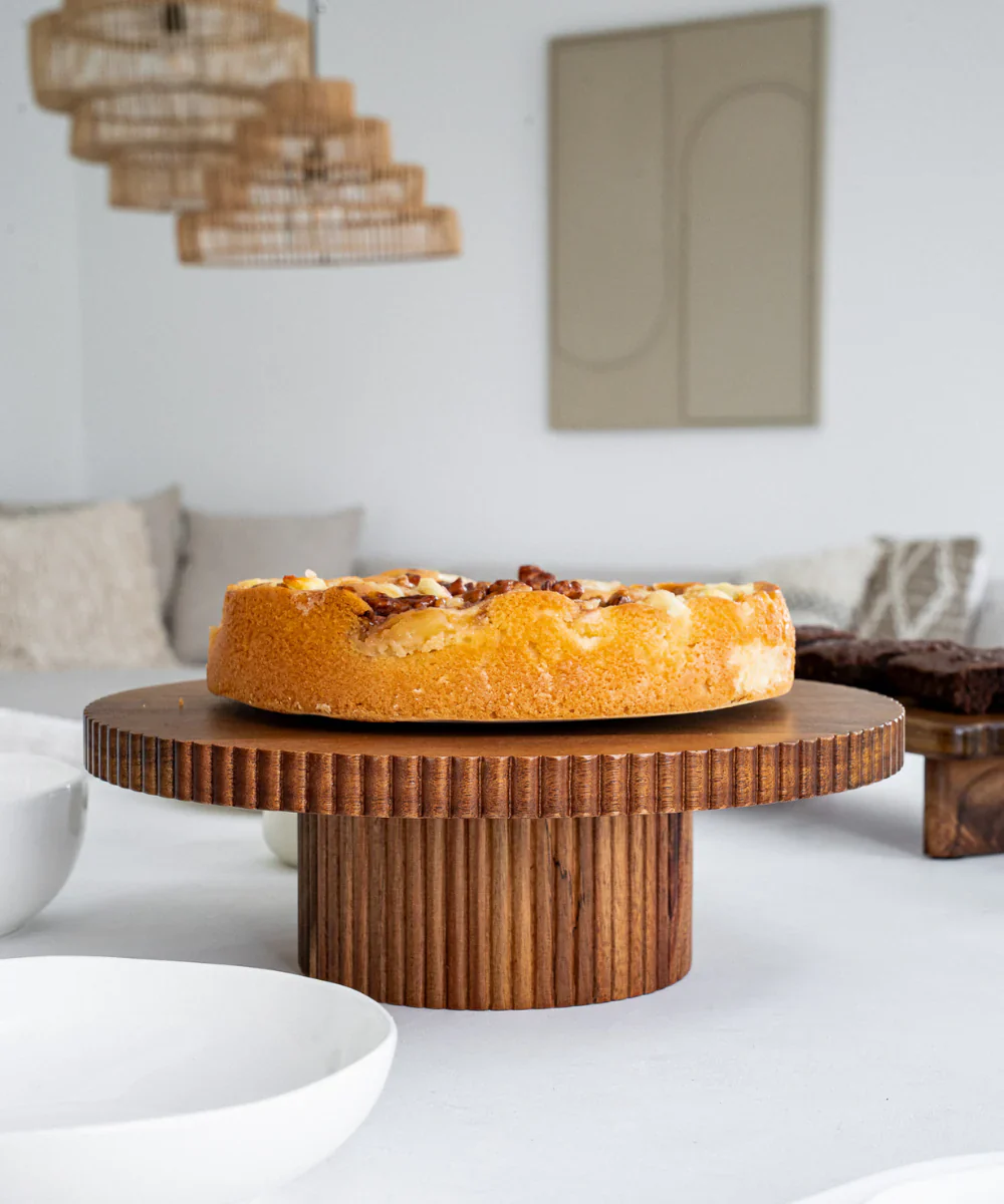 Acacia Stripe Taartplatteau | 30 CM