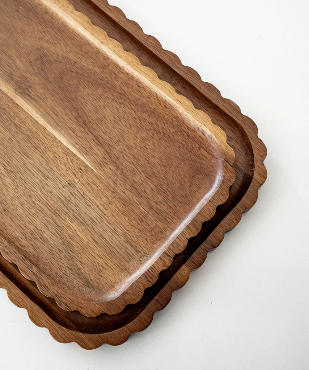 Acacia Wave Serveerplank | 34 x 20 CM - Image 3