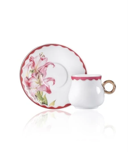 Acr Estela Espressoset 12-Delig | 6-Persoons Roze - Image 2