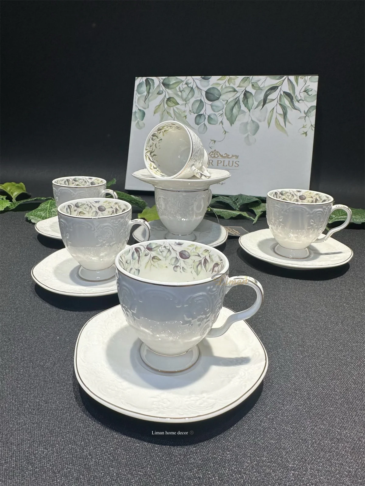 ACR Leonas Espressoset 12 Delig | 6 Persoons