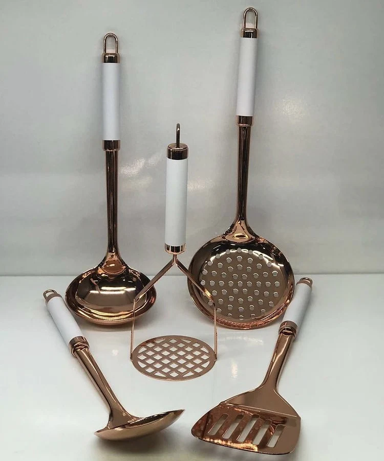 ACR MATRICA 5 DELIG KEUKENGEREISET WIT / BRONS MET HANGER - Image 2