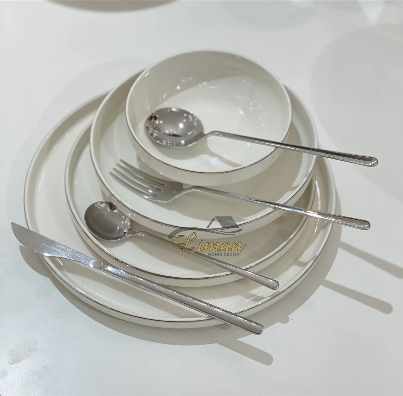 ACR Milano Bestekset 36 Delig | 6 Persoons Zilver - Image 3