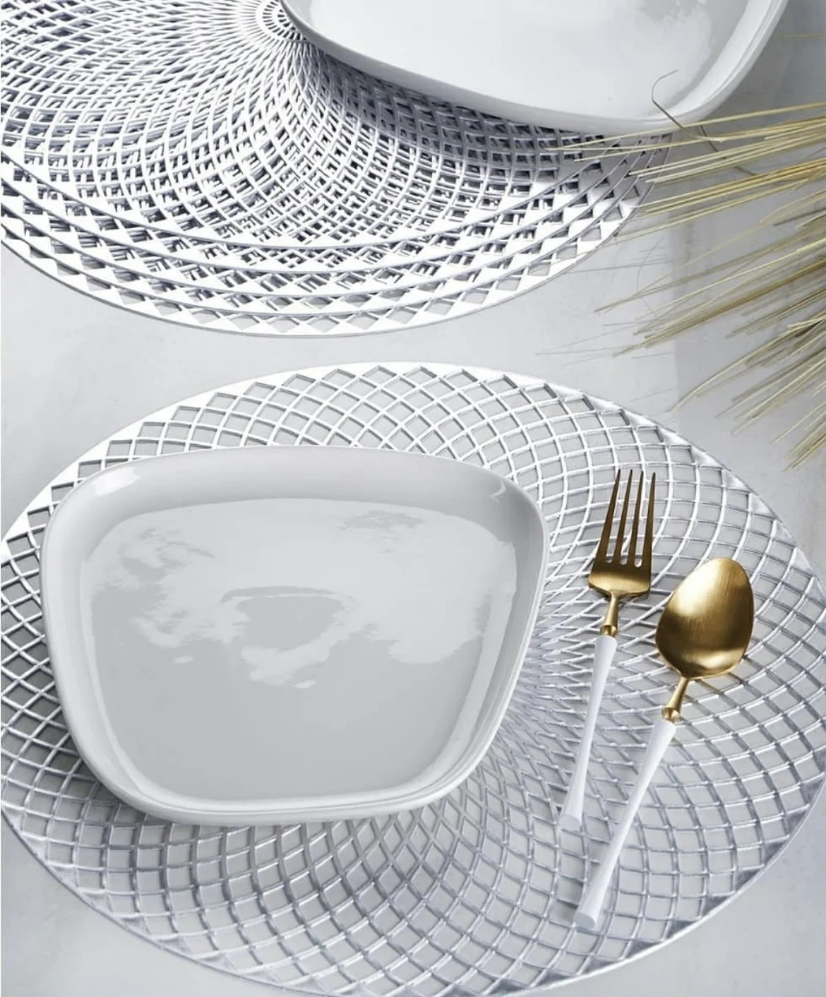 ACR Placemat Zilver 6 Dlg
