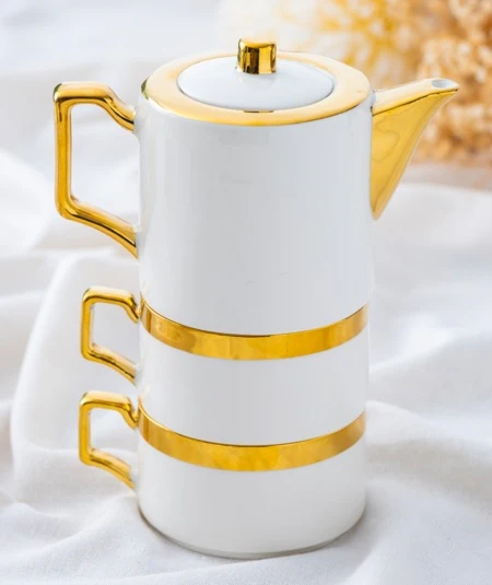 ACR STELLA KOFFIESET 3 DELIG WIT