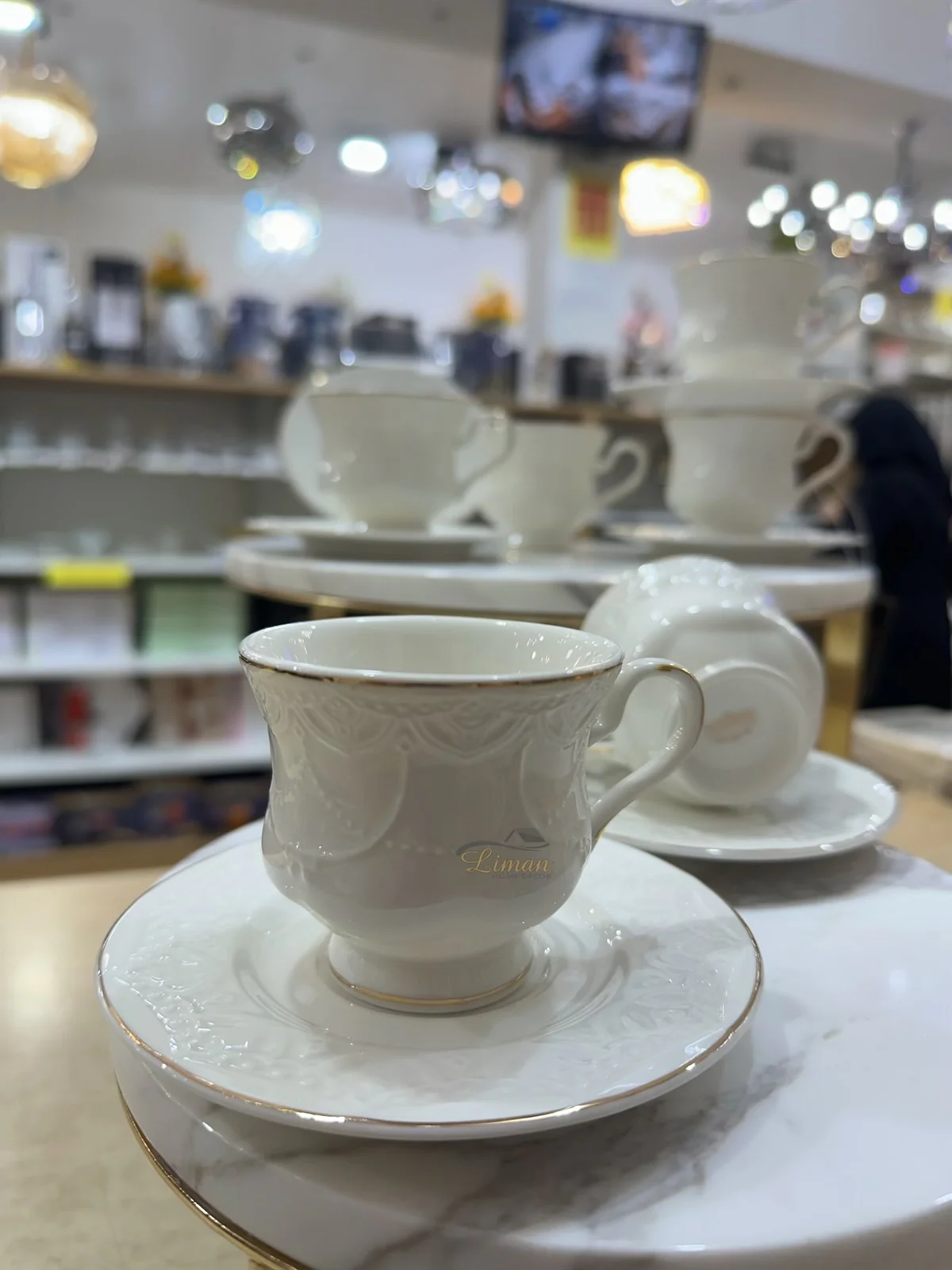 ACR Veronica Espressoset 12 Delig | 6 Persoons Gold - Image 5