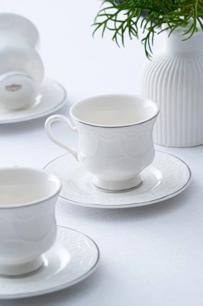 ACR Veronica Espressoset 12 Delig | 6 Persoons Zilver