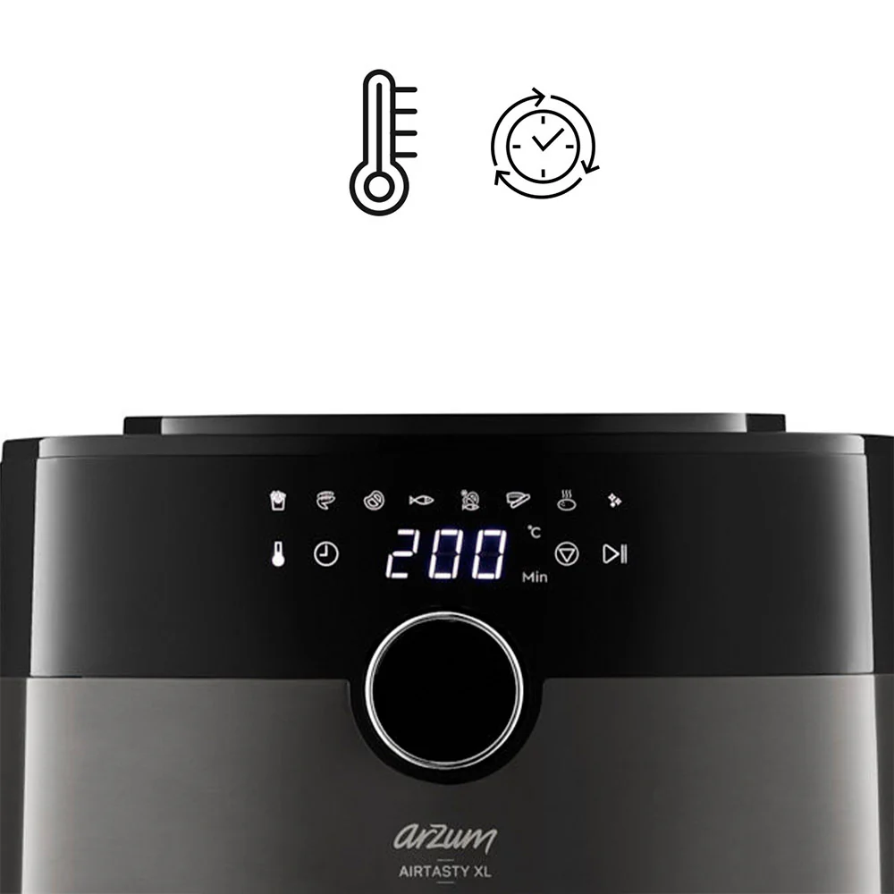 Arzum Airtasy XL Air Fryer Grijs - Image 2