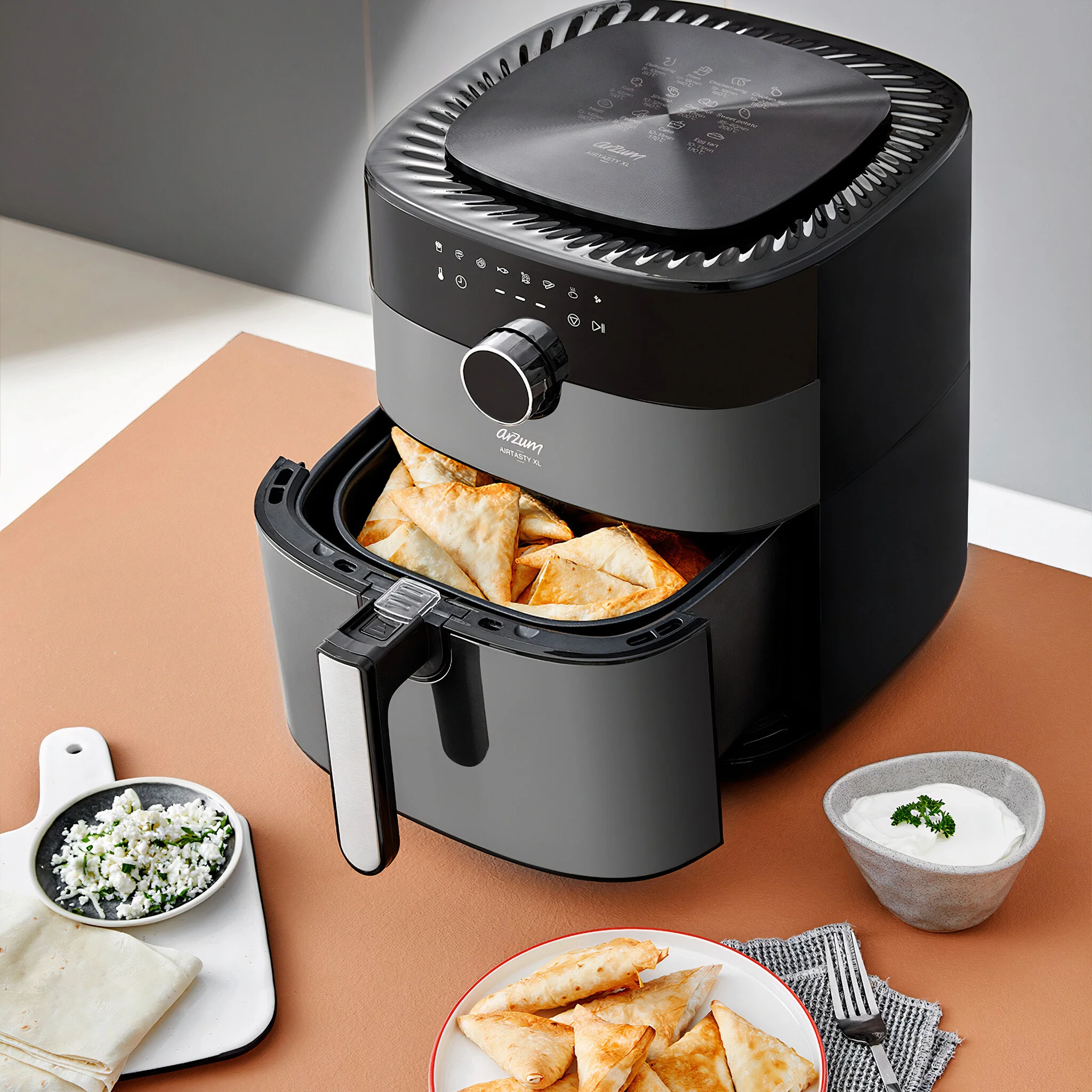 Arzum Airtasy XL Air Fryer Grijs - Image 6