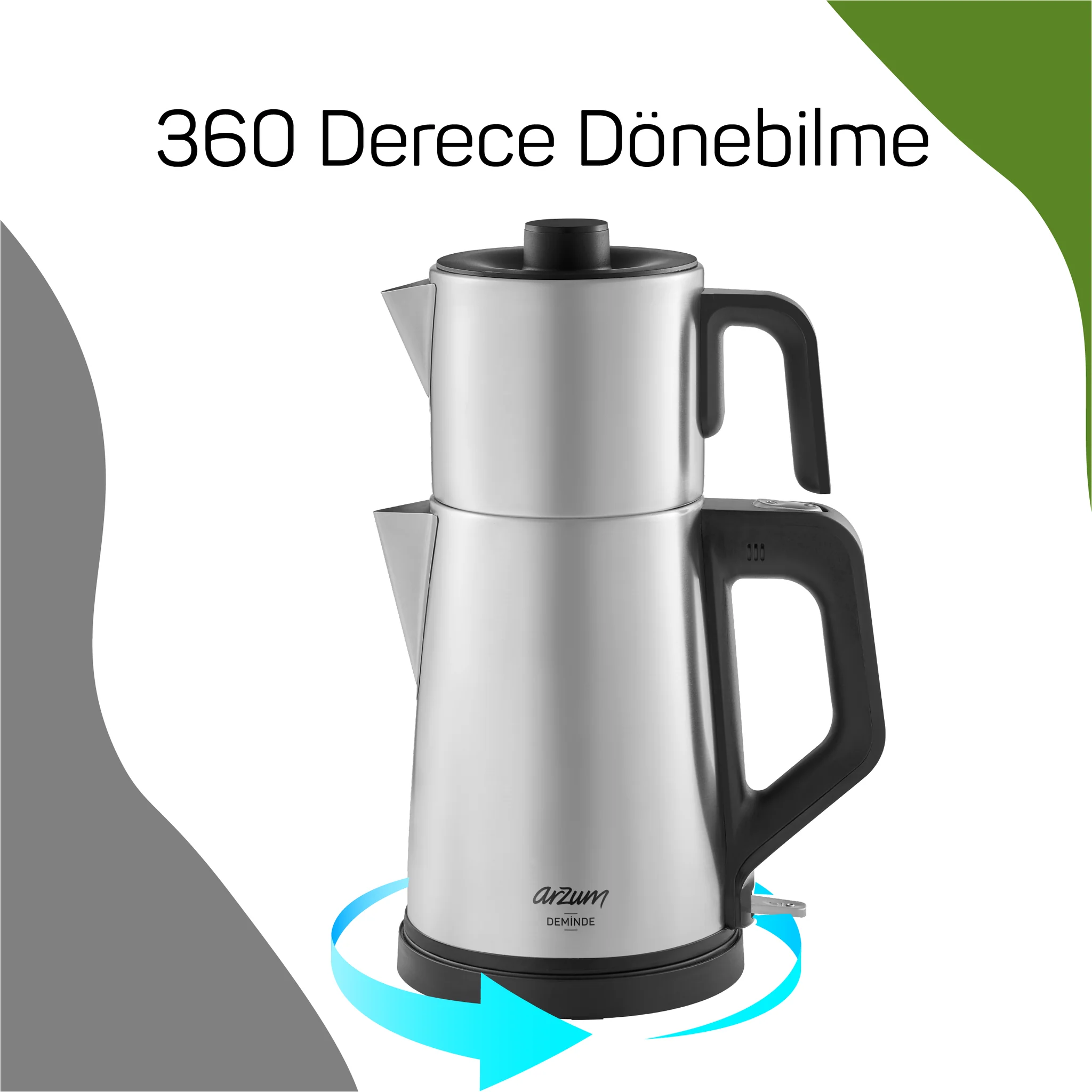 Arzum Deminde  Elektrische Theepot 1,0 / 1,8 Liter - Image 8