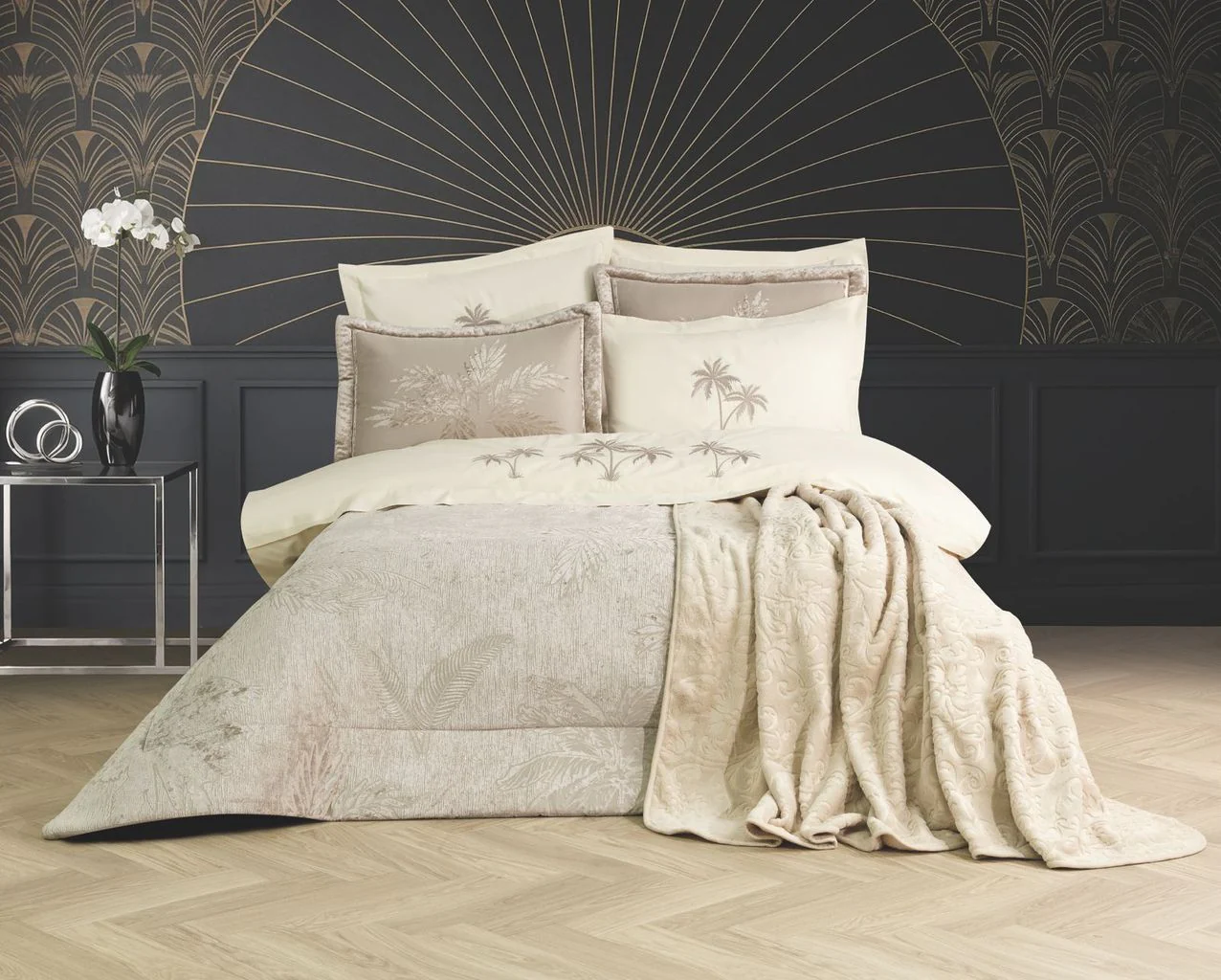 Bella Palmira Spreiset Beige| 10 Delig