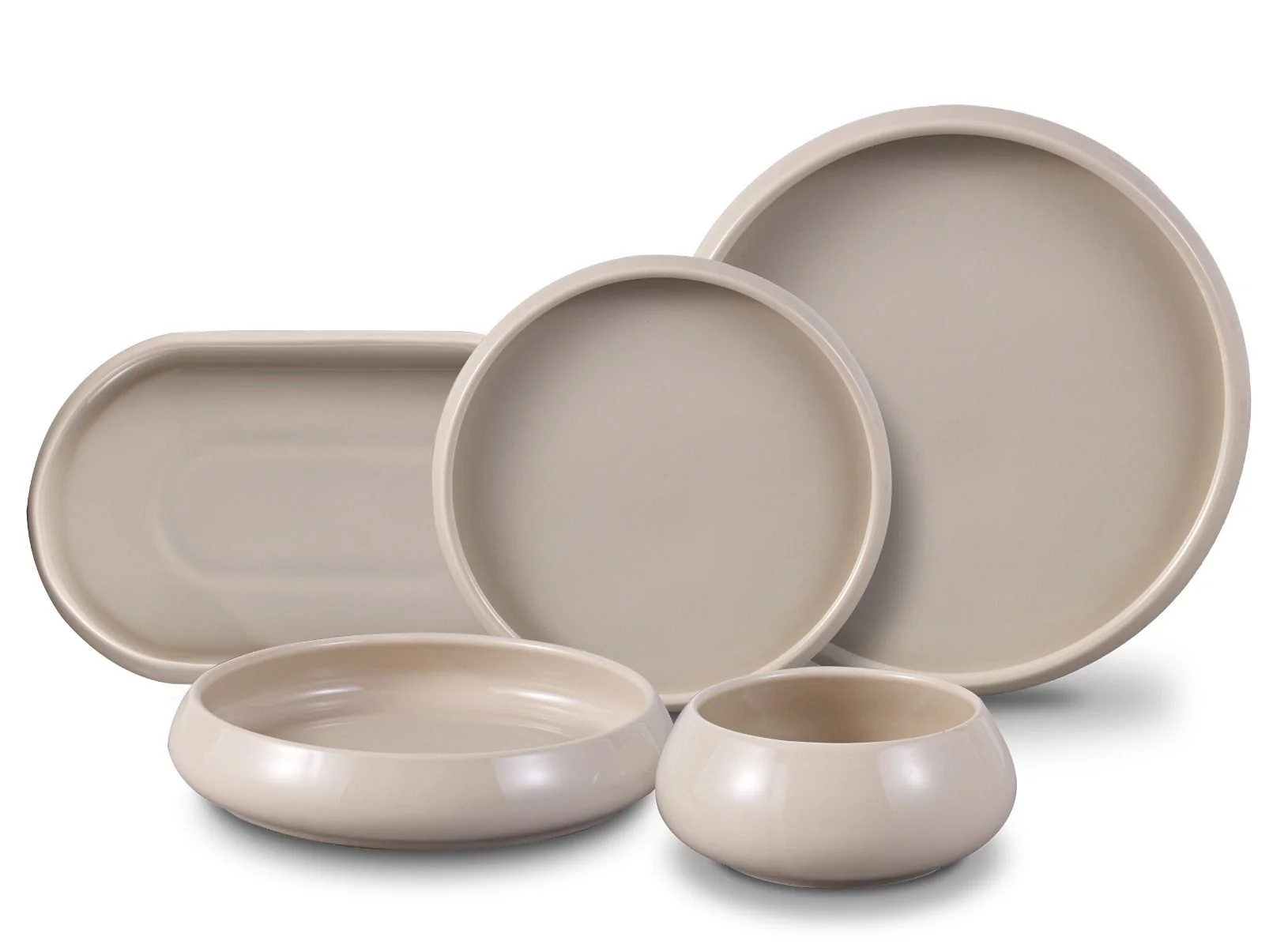 BONDY 6-Persoons | 25-Delig Serviesset Beige - Image 2