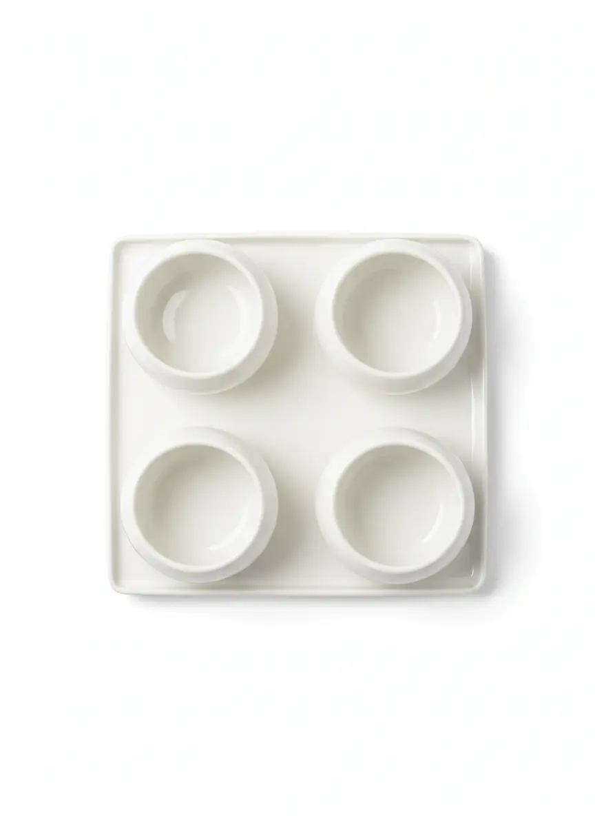 Bondy Schalenset 5 delig | Wit - Image 3