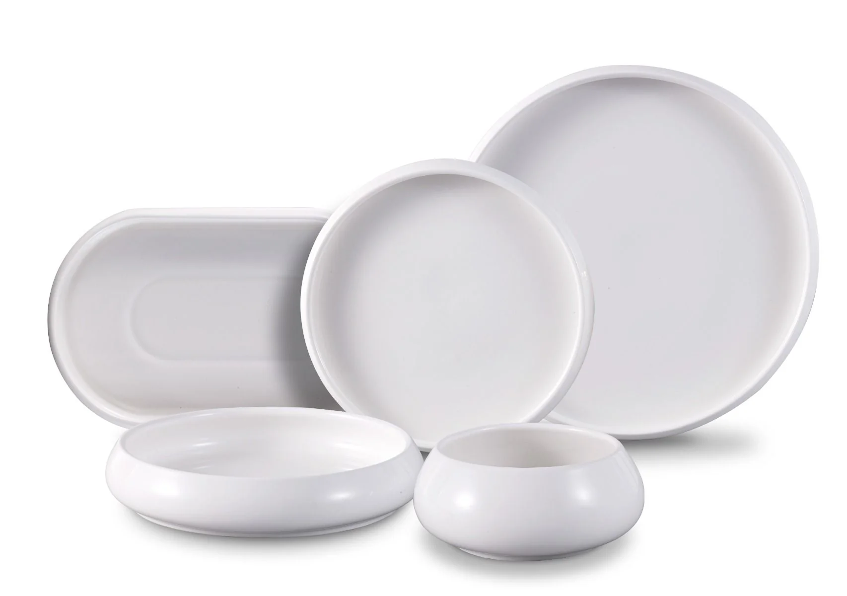 BONDY SERVIESSET 25 DELIG | 6 PERSOONS WIT