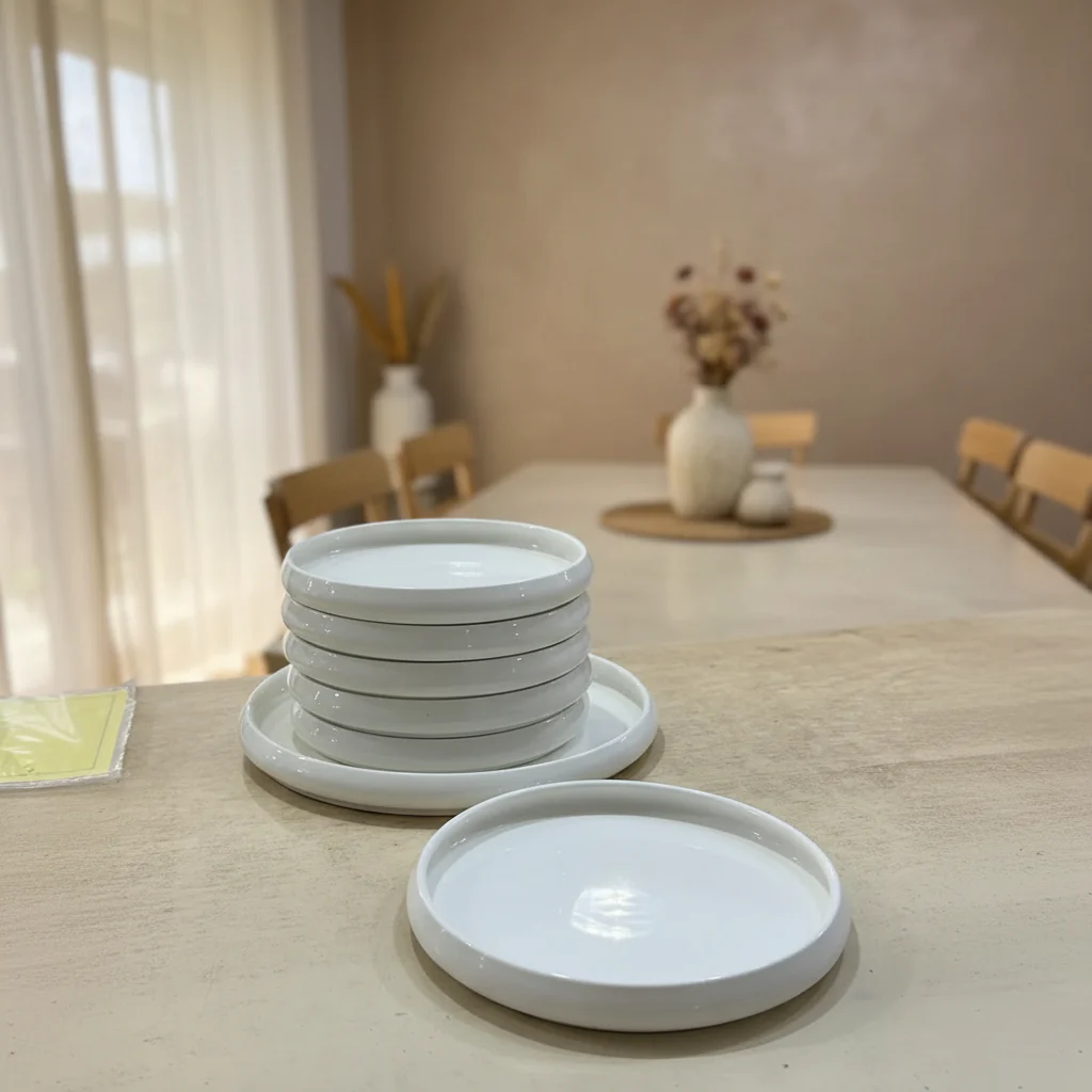 Bondy White Gebaksset 7 Delig | 6 persoons