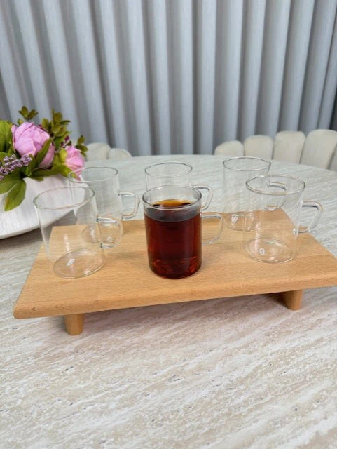 Borosilicaat Theeglas 6 Delig | 260 ML - Image 3