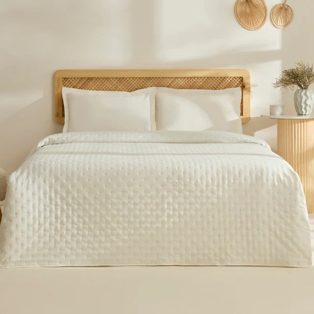 Breezy Beddensprei Ecru 230x240 cm - Image 4