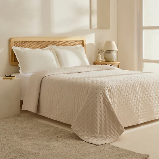 Breezy Bedsprei Beige 230x240 cm