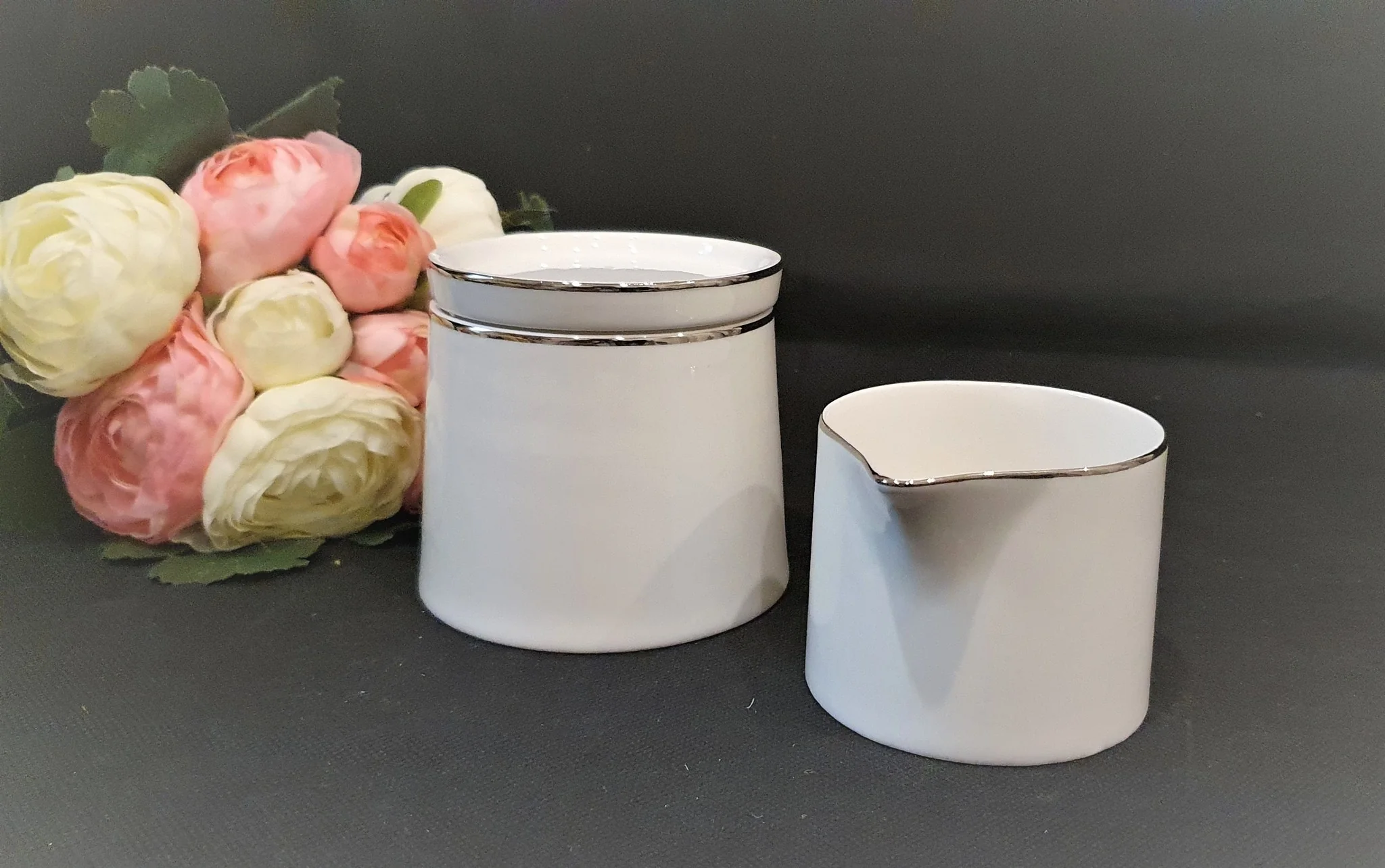 Bricard Lunel Suiker & Melkkanset 3 Delig Zilver