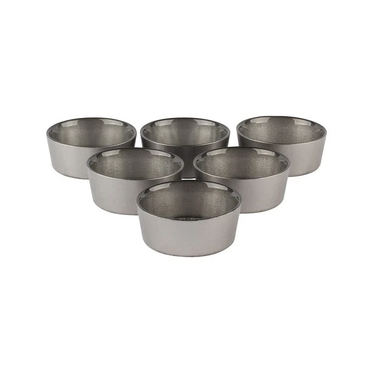 Bricard Rexy Kommenset Zilver 9cm 6 Delig
