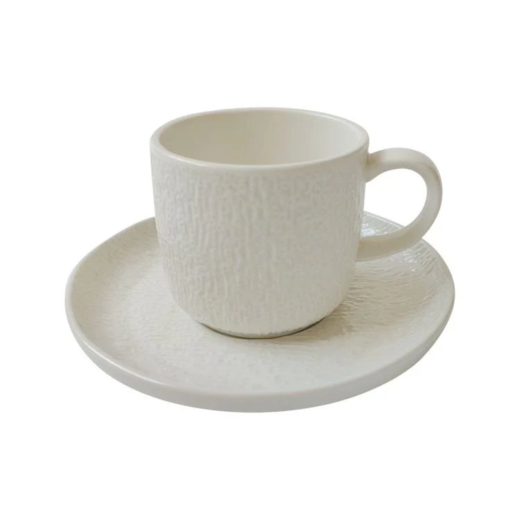 Bricard Valance Espressoset 12-Delig | 6-Persoons Wit