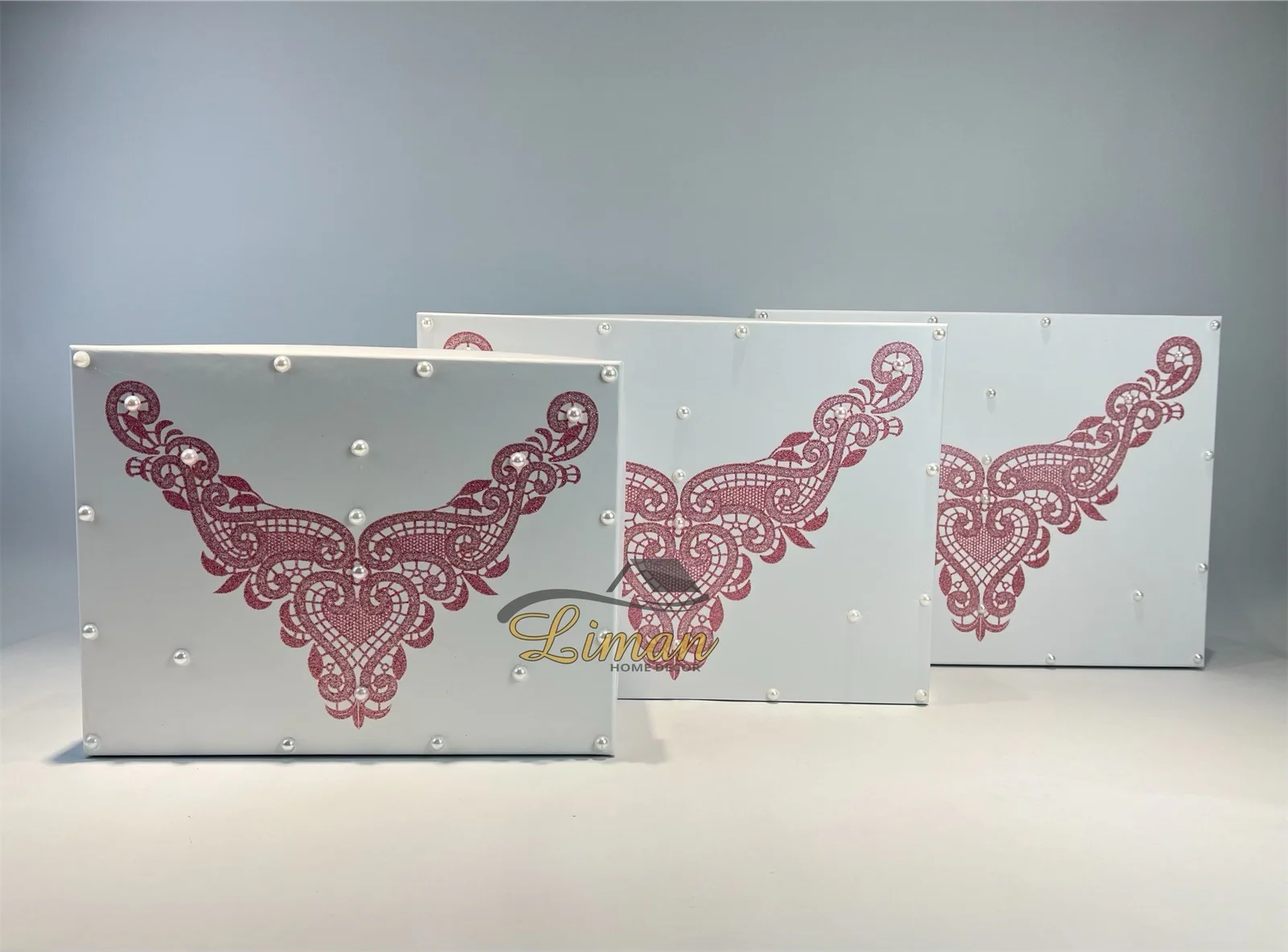 Bruid Doos Roze 3 delig - Image 4