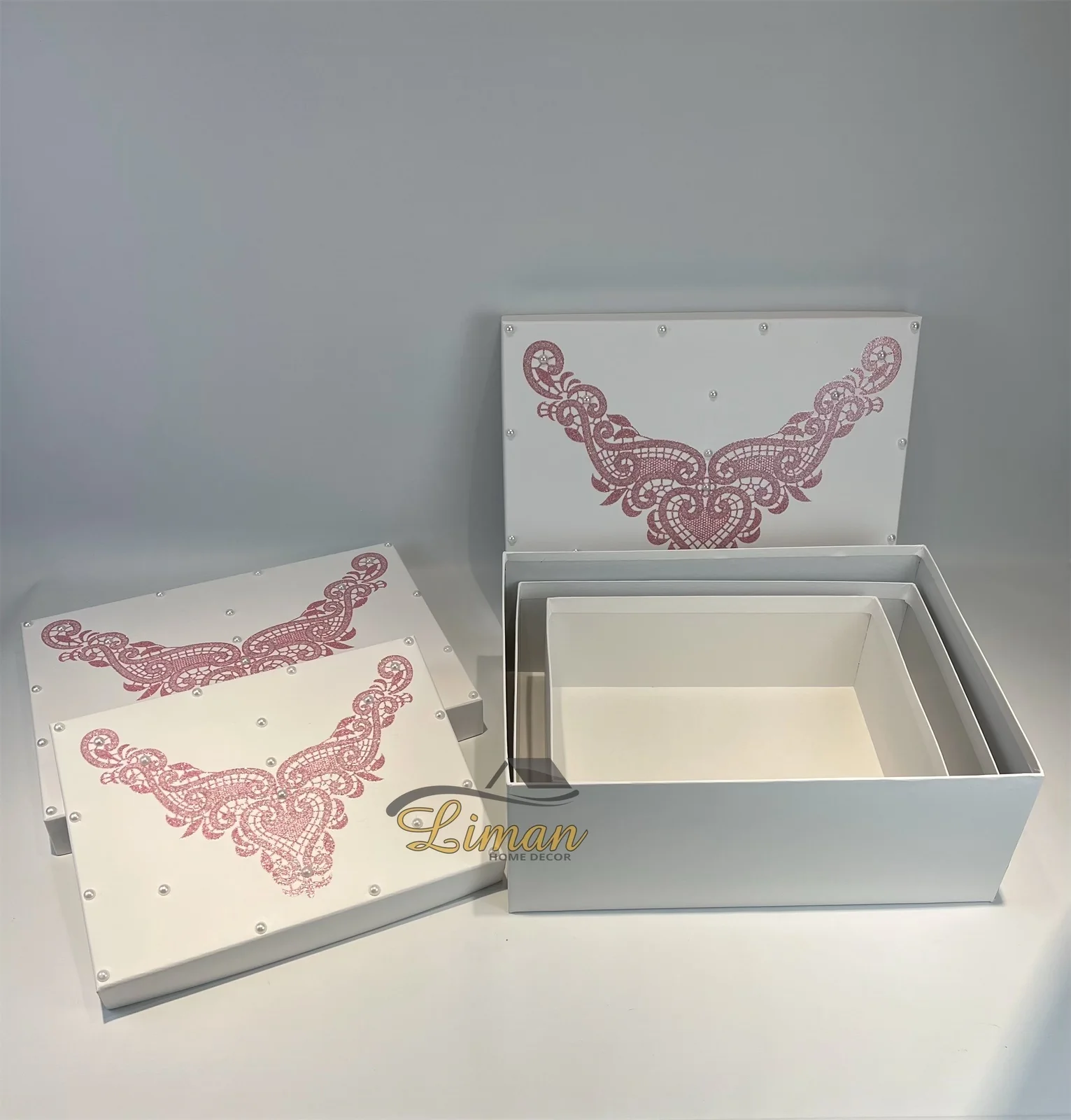 Bruid Doos Roze 3 delig - Image 5