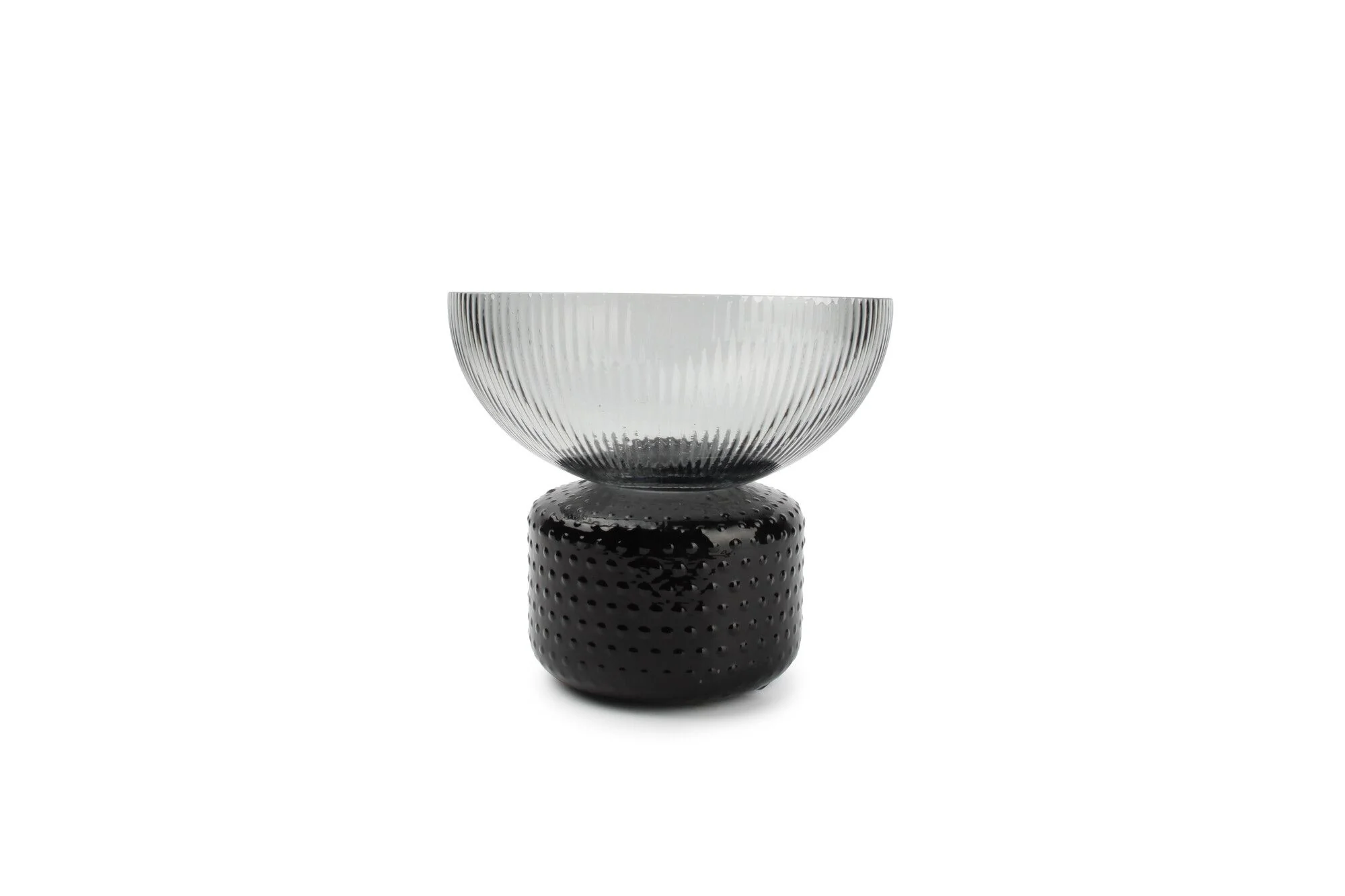 Coco Vaas 22xH19cm smoked - Image 2