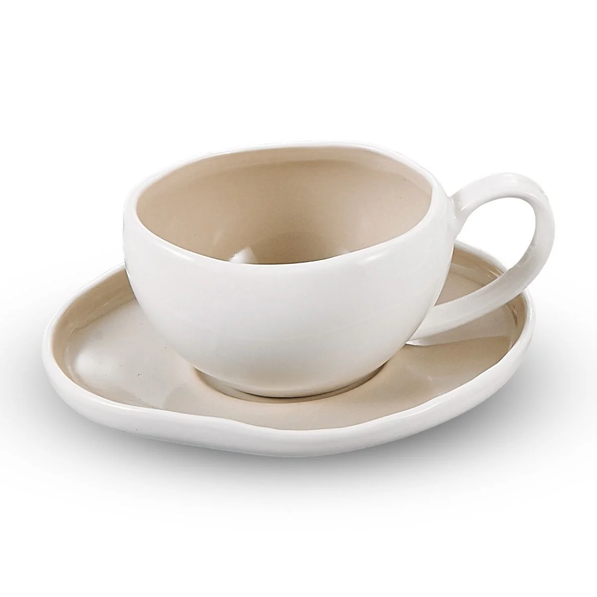 Barles / Cupido Beige Espressoset 12 Delig | 6 Persoons