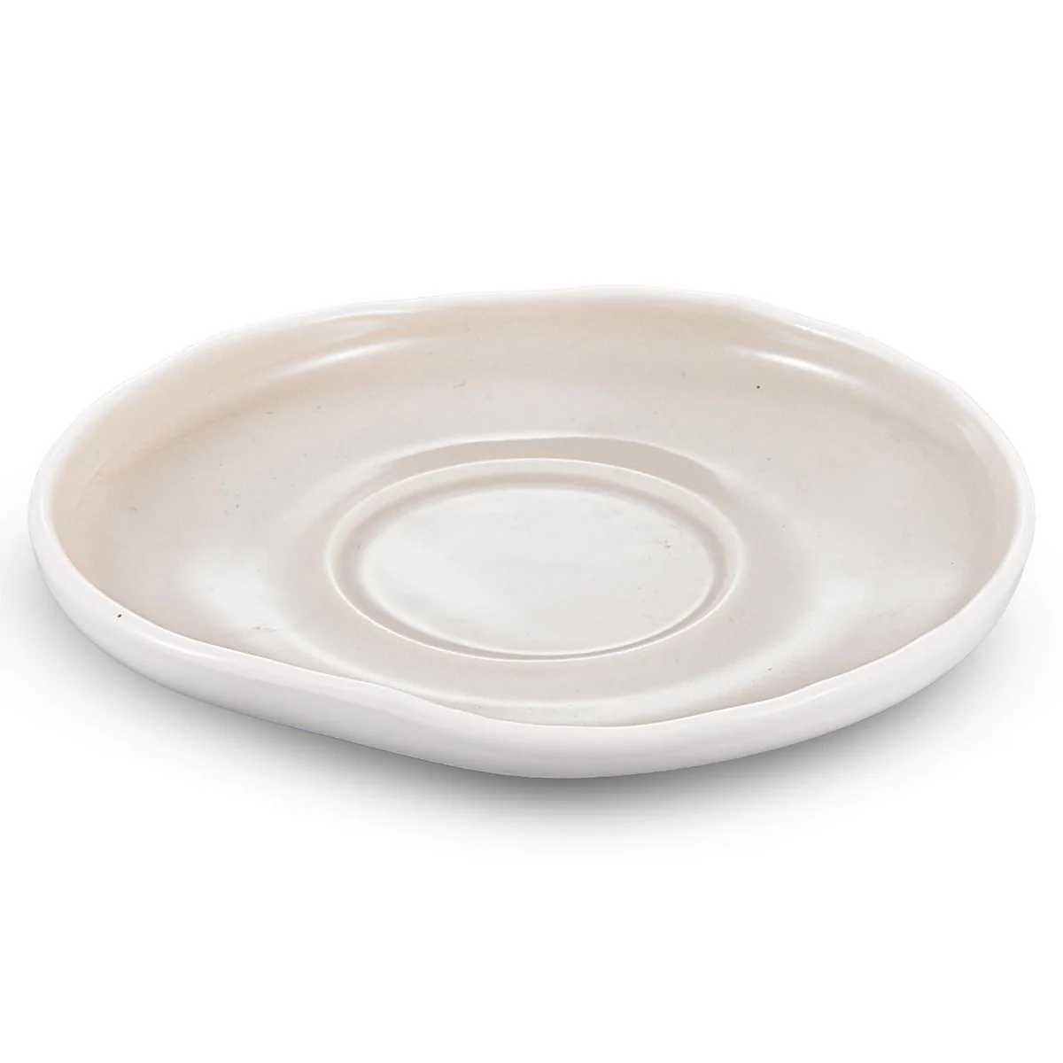 Barles / Cupido White - Beige Schotelset 6 Delig