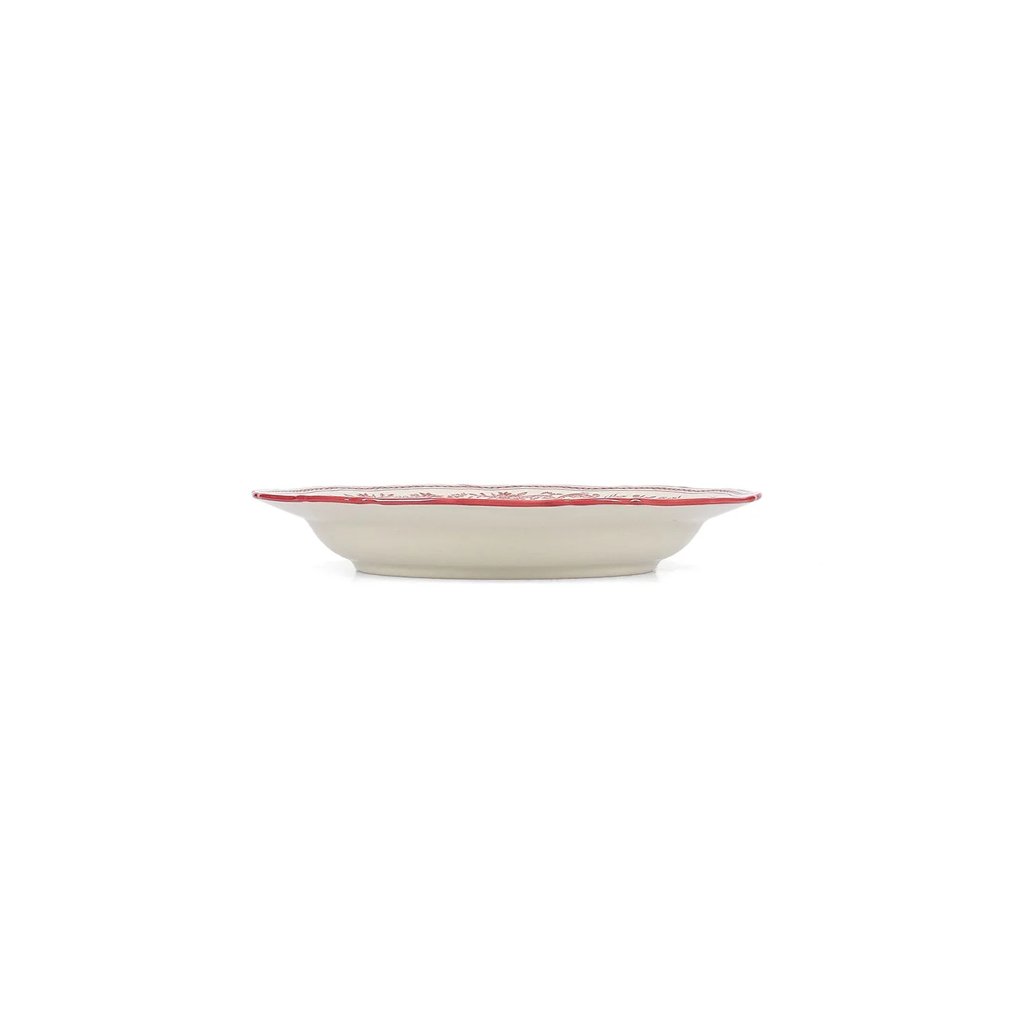 Diep bord 23/17xH4cm burgundy Cyril - Image 3