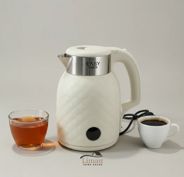 Easy Diamond Waterkoker Cream / Grijs / Zwart - Image 3
