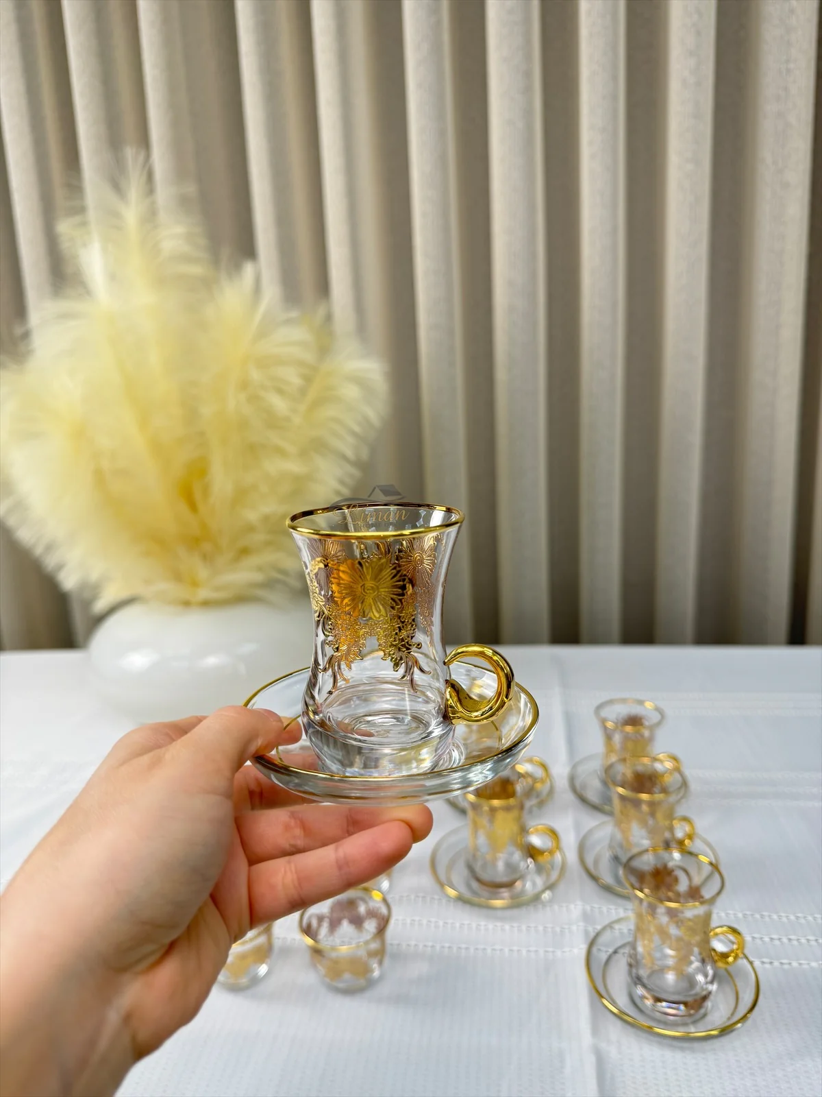 ESCO ARABIA THEESET GOLD 18 DELIG | 6 PERSOONS - Image 3