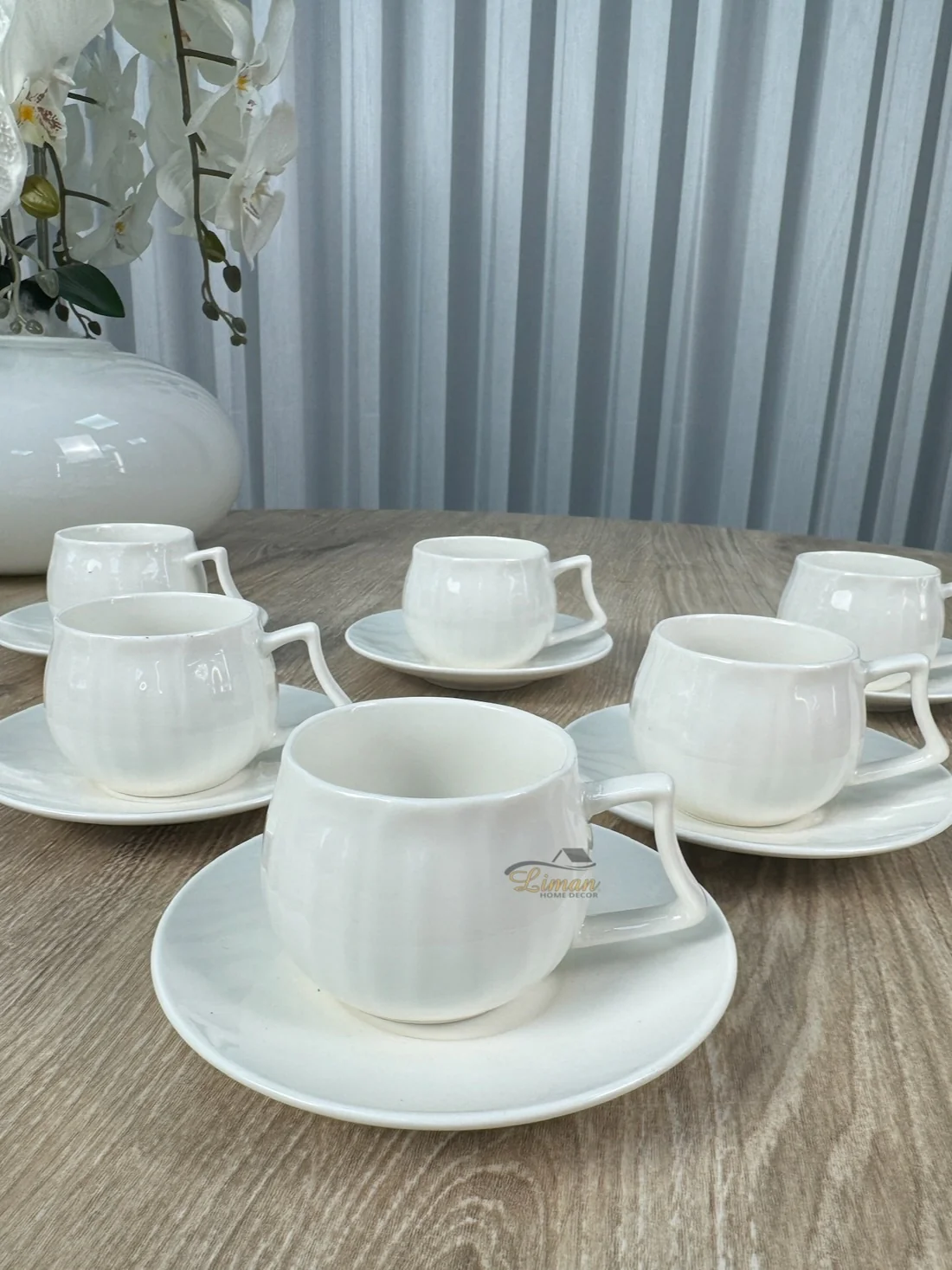 Espressoset 12 Delig | 6 Persoons Wit - Image 3