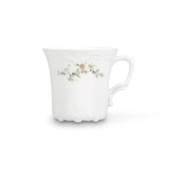 Flower Retro Brown Cappuccino/Nescafeset 12-Delig | 6-Persoons - Image 3
