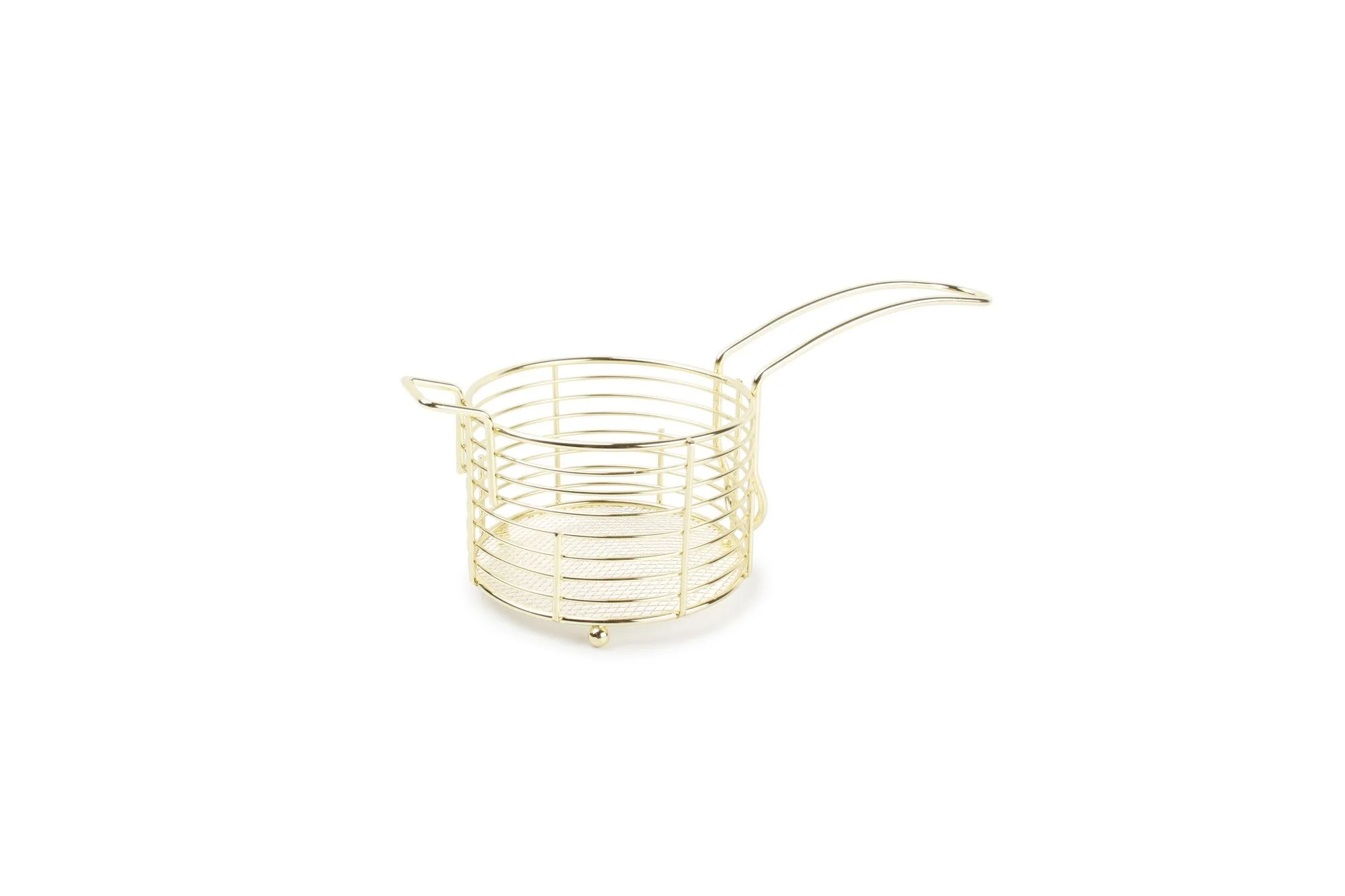 Frietenmand 11xH7cm goud Wire Ware - Image 2