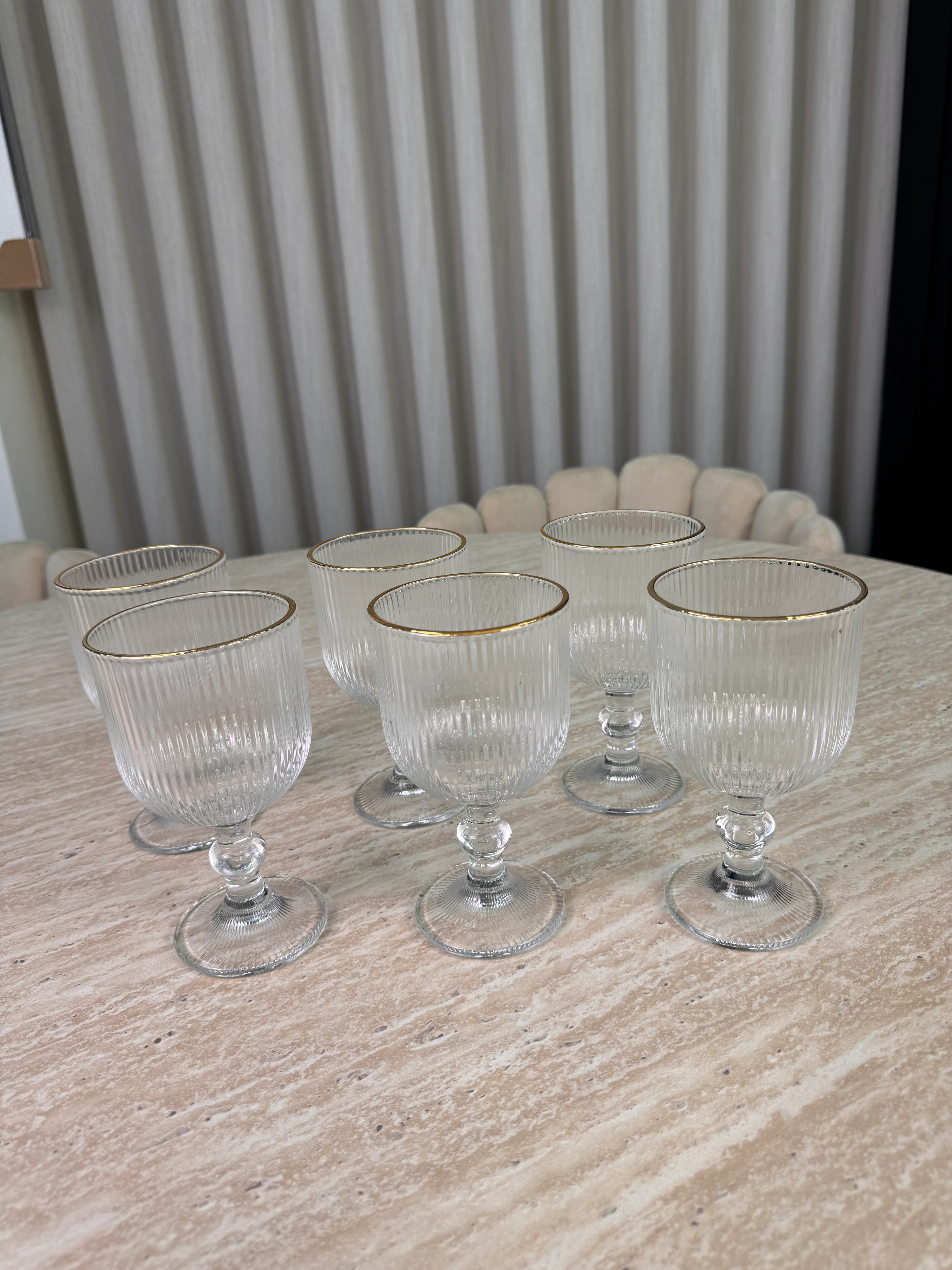 Golden Line Wijnglas 300 ML | 6 Delig - Image 3
