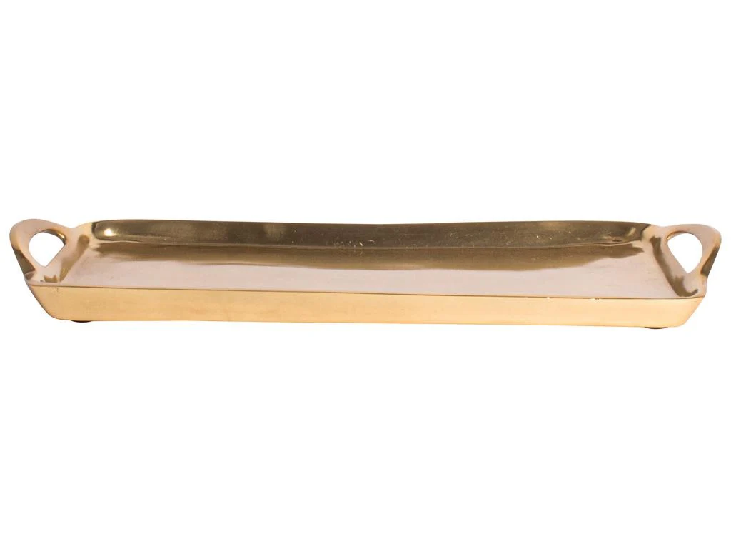 GUSTA DECO DIENBLAD 36X16CM GOUD - Image 3