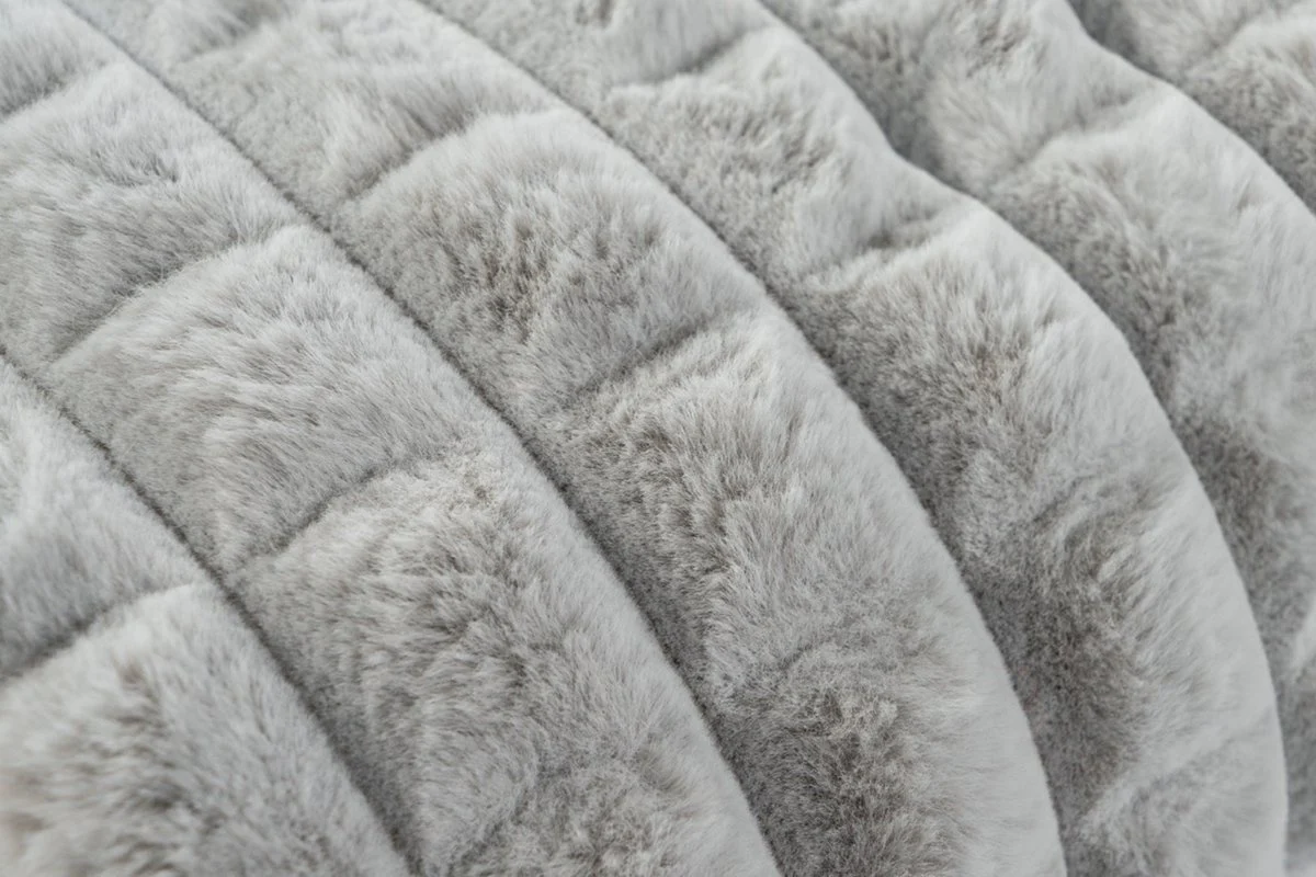 Harmony Vacht Deken Hoogpolig Soft Touch Zilver - 150x200 CM - Image 3