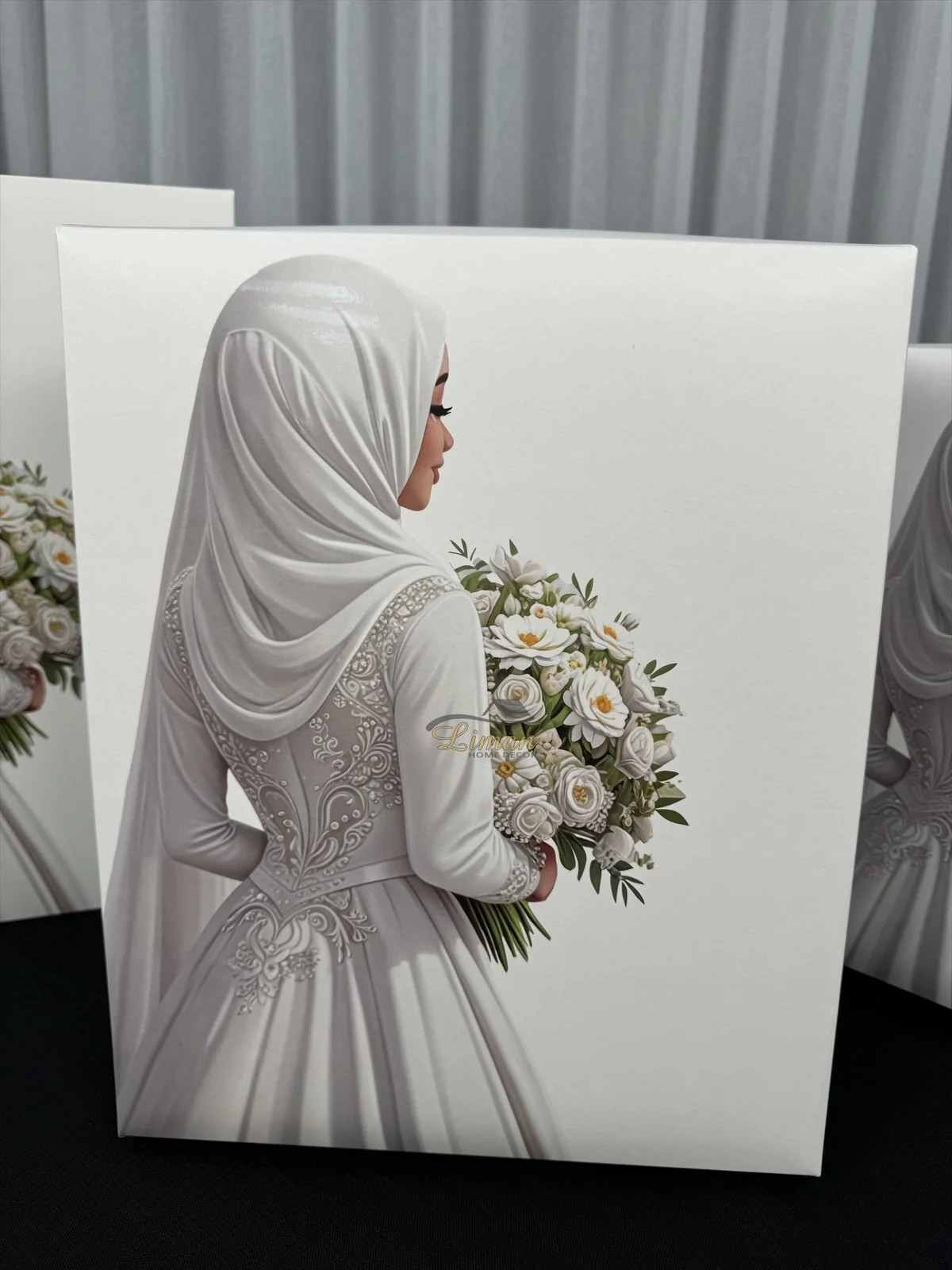 Hijabi Bruid Doos 3 delig - Image 3