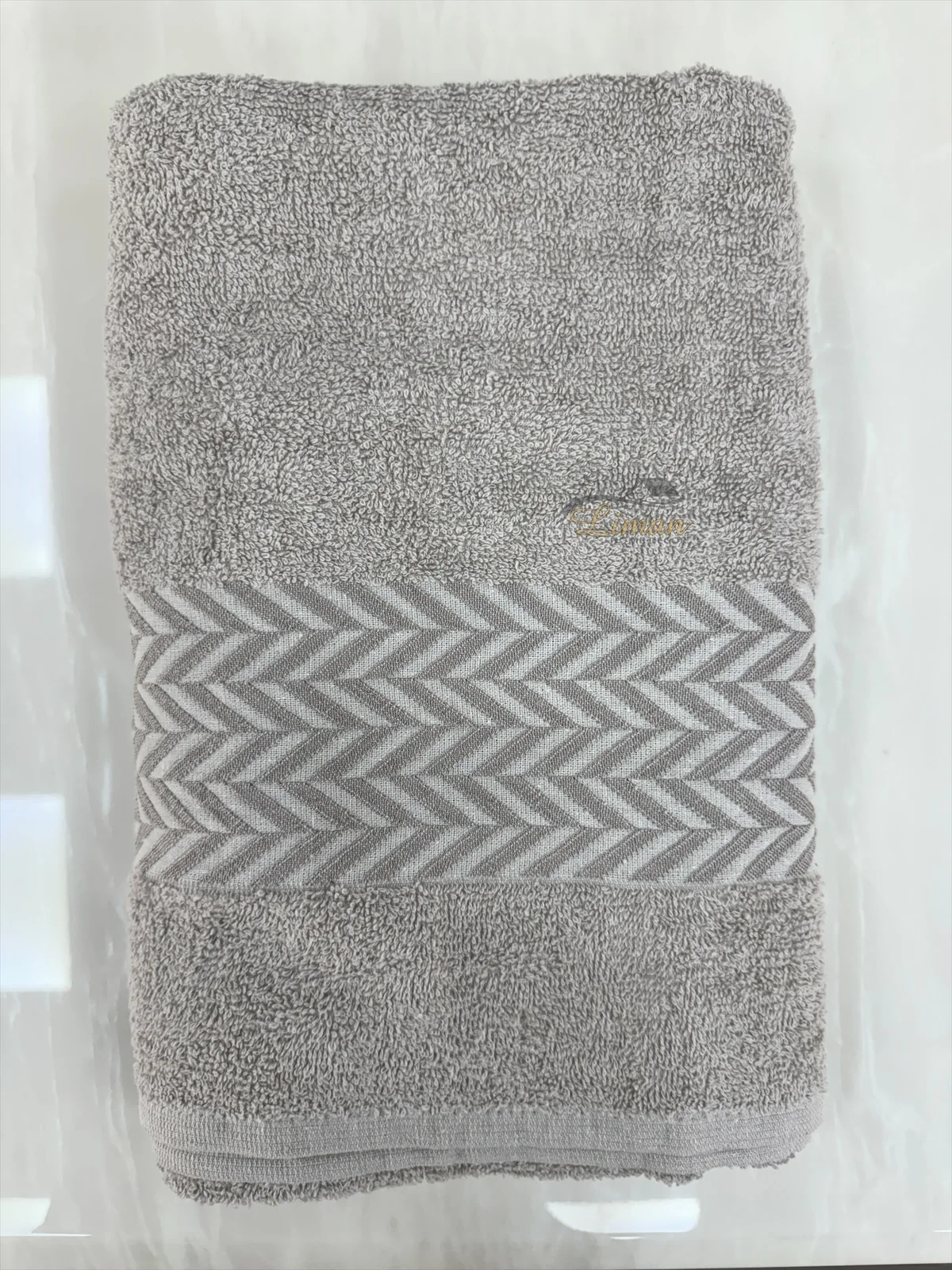 Ipekce Dory Handdoek 70 x 140 Cm Vizon