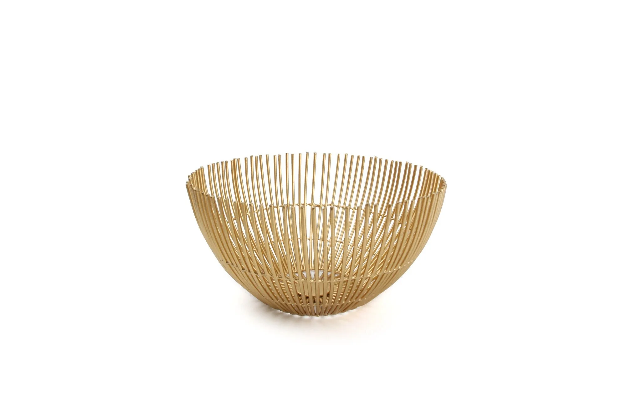 Iris Draadmand 18,5xH9cm Goud