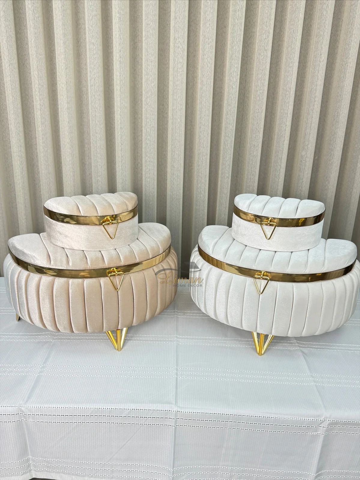 Julia Bruidkisten Beige - Image 7