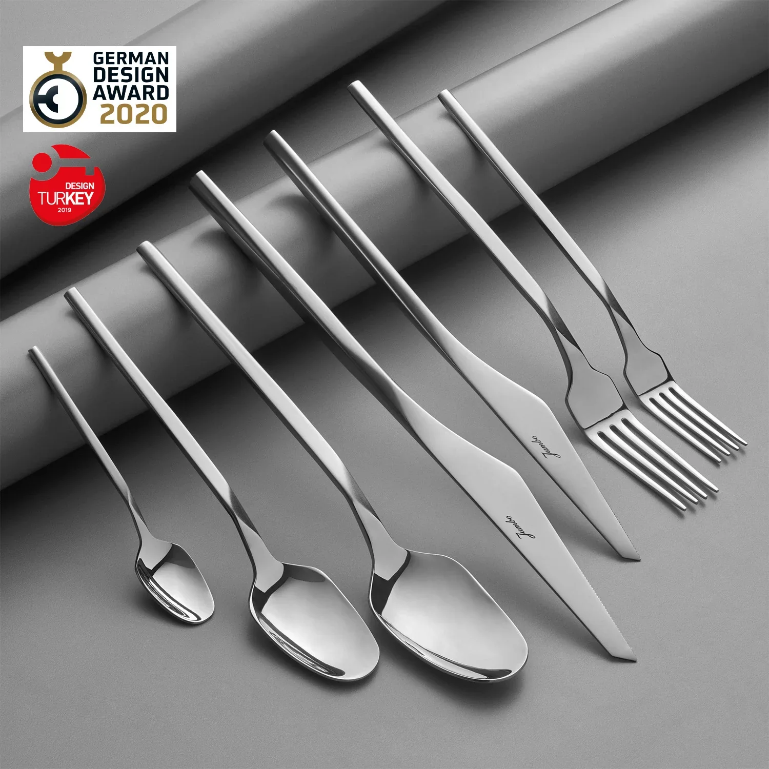 Jumbo 5100 Quartz Bestekset – 84-delig | 12 personen - Image 3