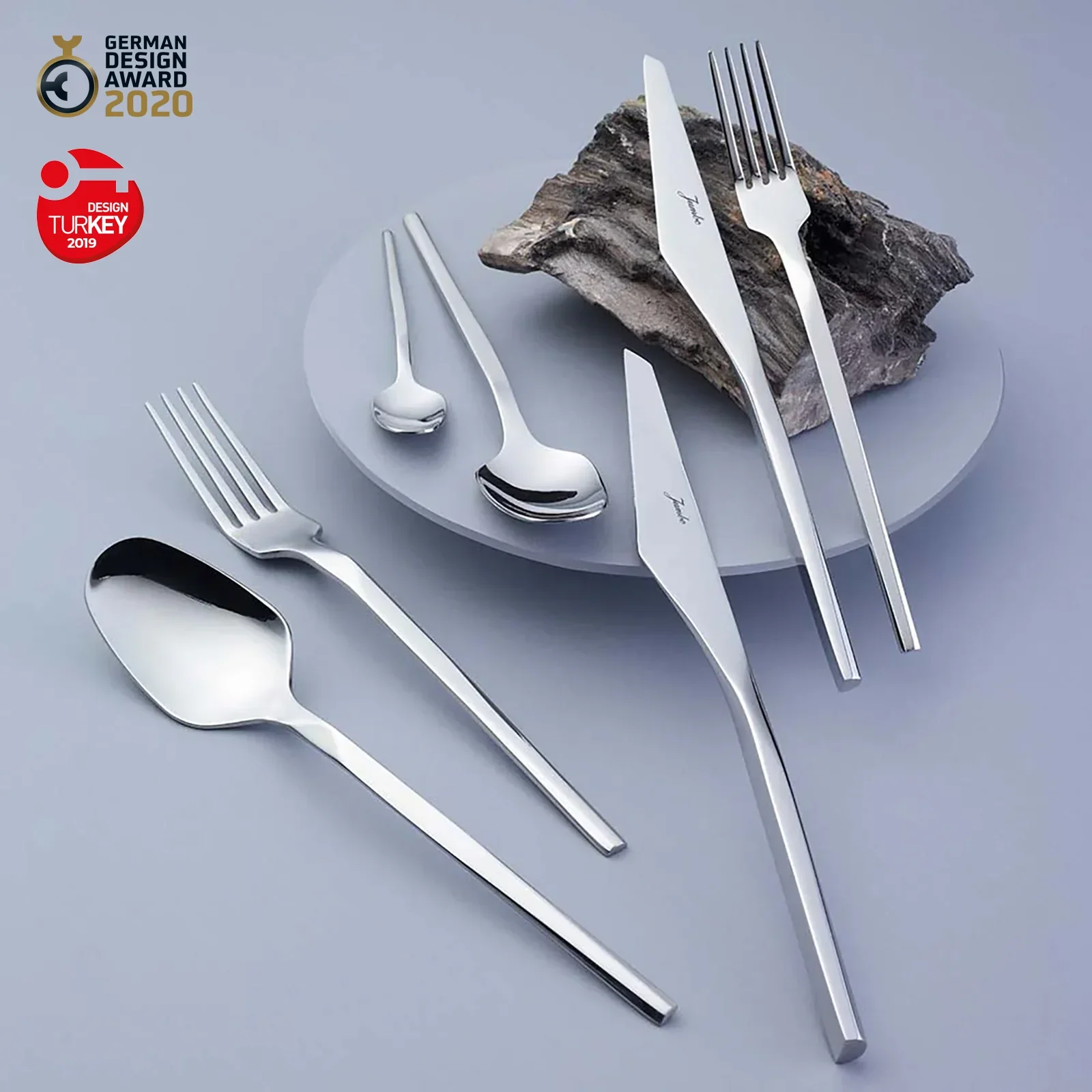 Jumbo 5100 Quartz Bestekset – 84-delig | 12 personen - Image 6