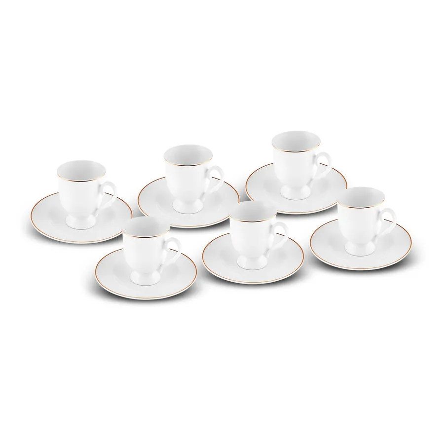 Karaca Alin Espressoset 12 Delig | 6 Persoons 85 ml - Image 3