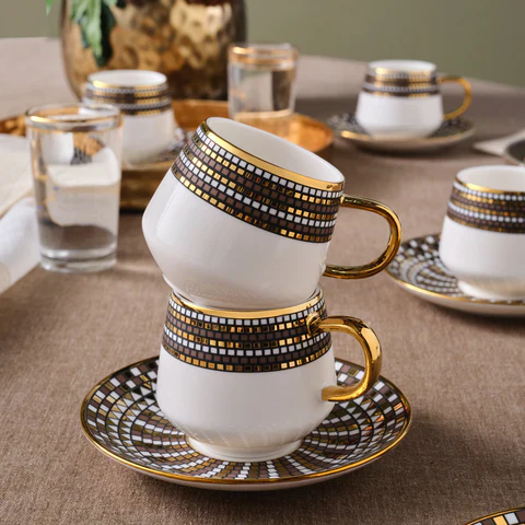 Karaca Belgin Espressoset 12 delig | 6-persoons - Image 2